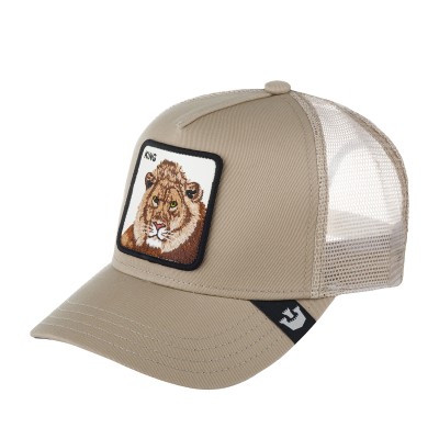 Бейсболка GOORIN BROTHERS ANIMAL FARM KING 101-0388 (бежевый)
