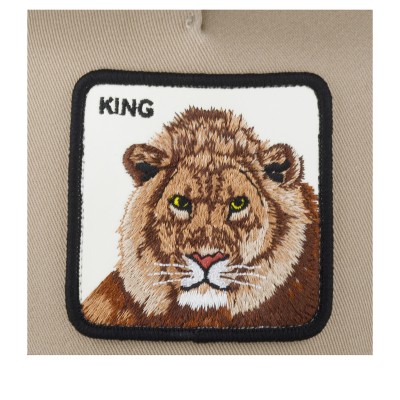Бейсболка GOORIN BROTHERS ANIMAL FARM KING 101-0388 (бежевый)
