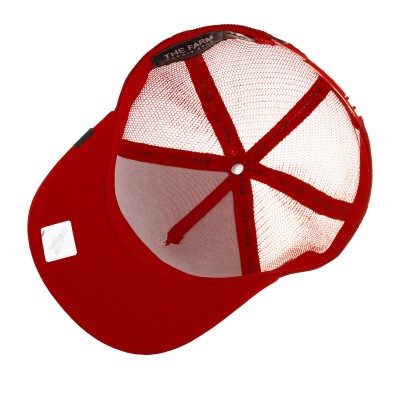 Бейсболка GOORIN BROTHERS ANIMAL FARM KING 101-0388 (красный)
