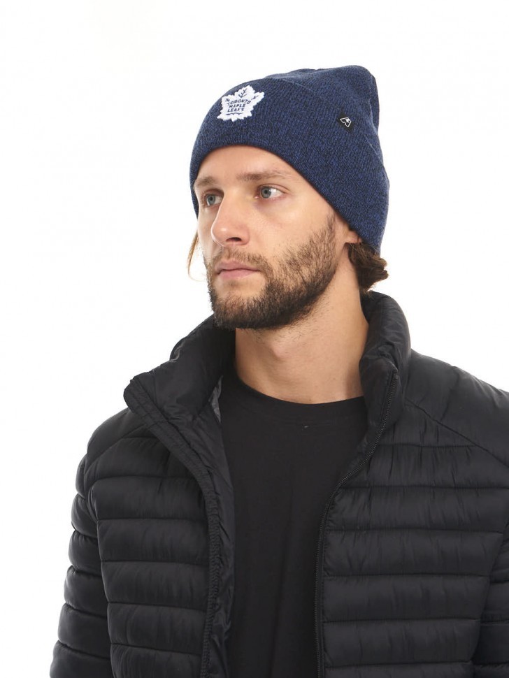 Шапка ATRIBUTIKA & CLUB Toronto Maple Leafs, син.меланж 59337 в Екатеринбурге  в Екатеринбурге 