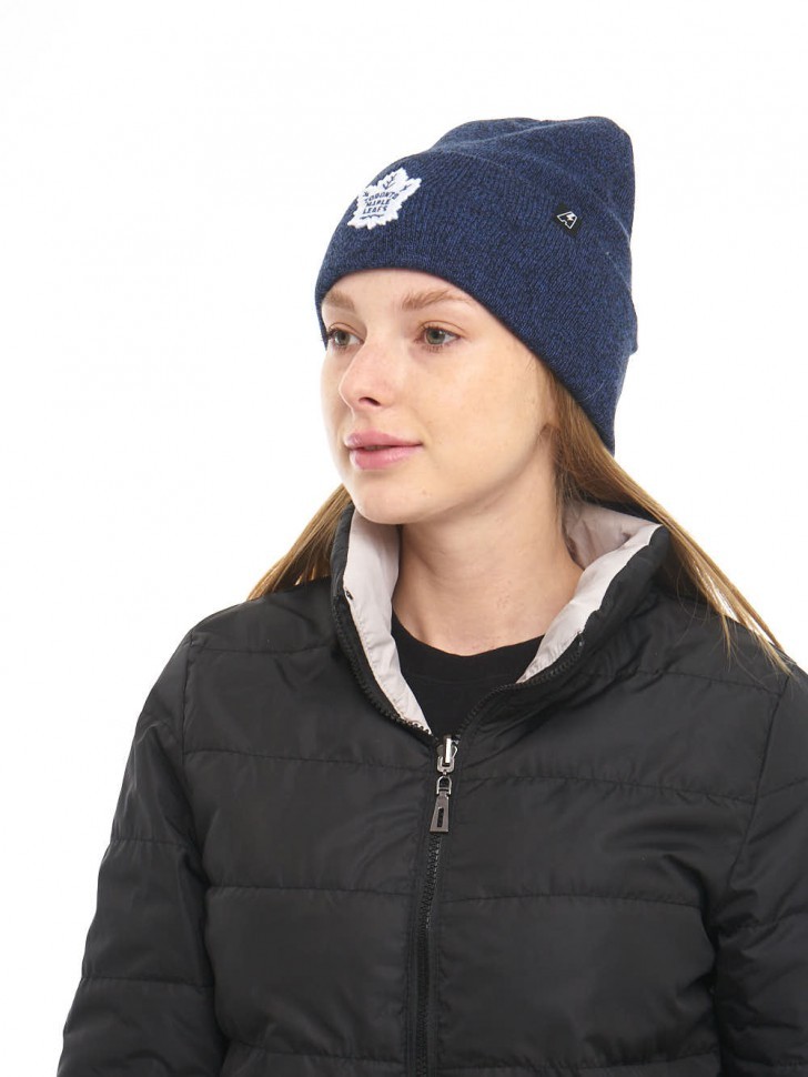 Шапка ATRIBUTIKA & CLUB Toronto Maple Leafs, син.меланж 59337 в Екатеринбурге  в Екатеринбурге 