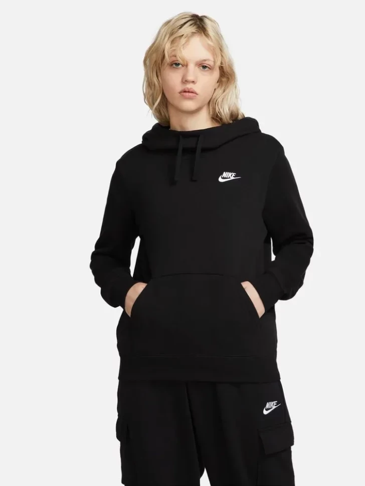 Nike W Nsw Club Flc Fnl Hoodie Std DQ5415 010