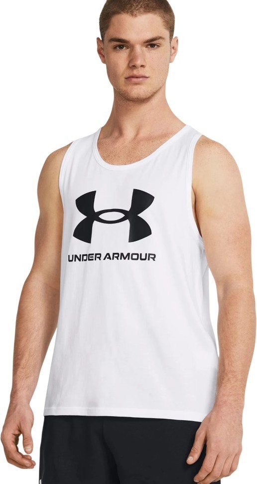 Майка Under Armour UA SPORTSTYLE LOGO TANK 1382883-100 в Екатеринбурге  в Екатеринбурге 
