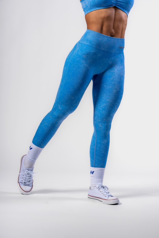 Леггинсы Nebbia High Waisted Push-Up Leggings TOTALLY SEAMLESS 303 Blue в Екатеринбурге в Екатеринбурге