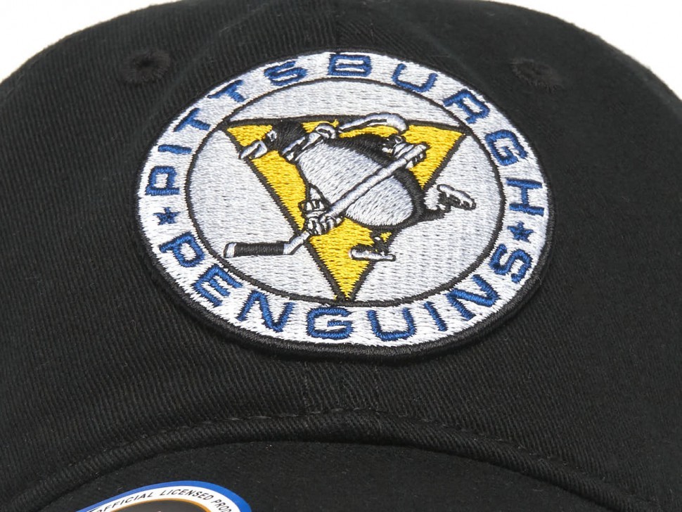 Бейсболка ATRIBUTIKA & CLUB Pittsburgh Penguins, черн. 31693 в Екатеринбурге  в Екатеринбурге 