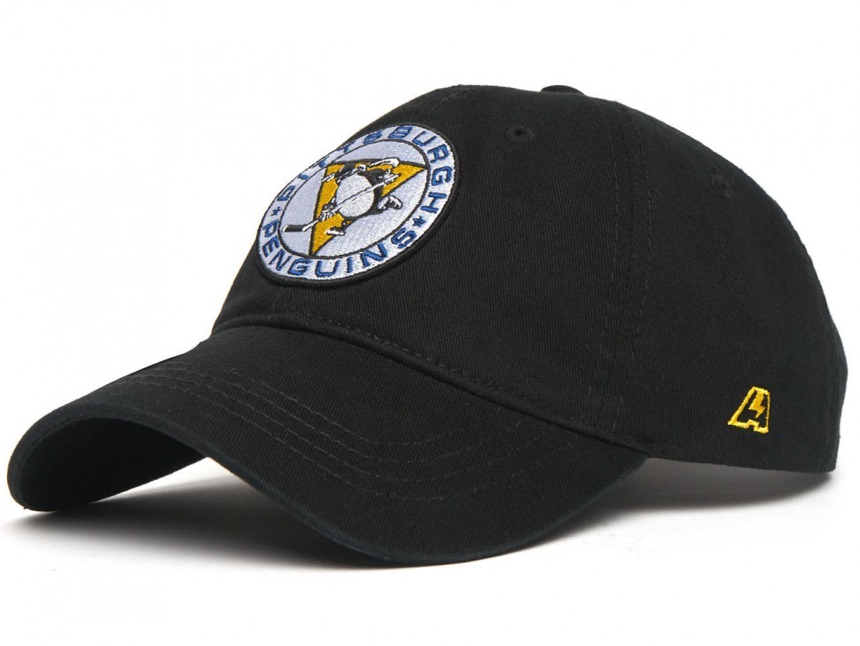 Бейсболка ATRIBUTIKA & CLUB Pittsburgh Penguins, черн. 31693 в Екатеринбурге  в Екатеринбурге 