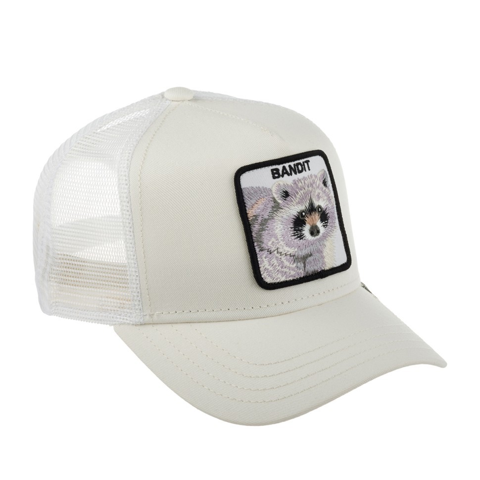 Бейсболка GOORIN BROTHERS Animal Farm енот 101-0379 (белый) 91-642-17-00 в Екатеринбурге  в Екатеринбурге 
