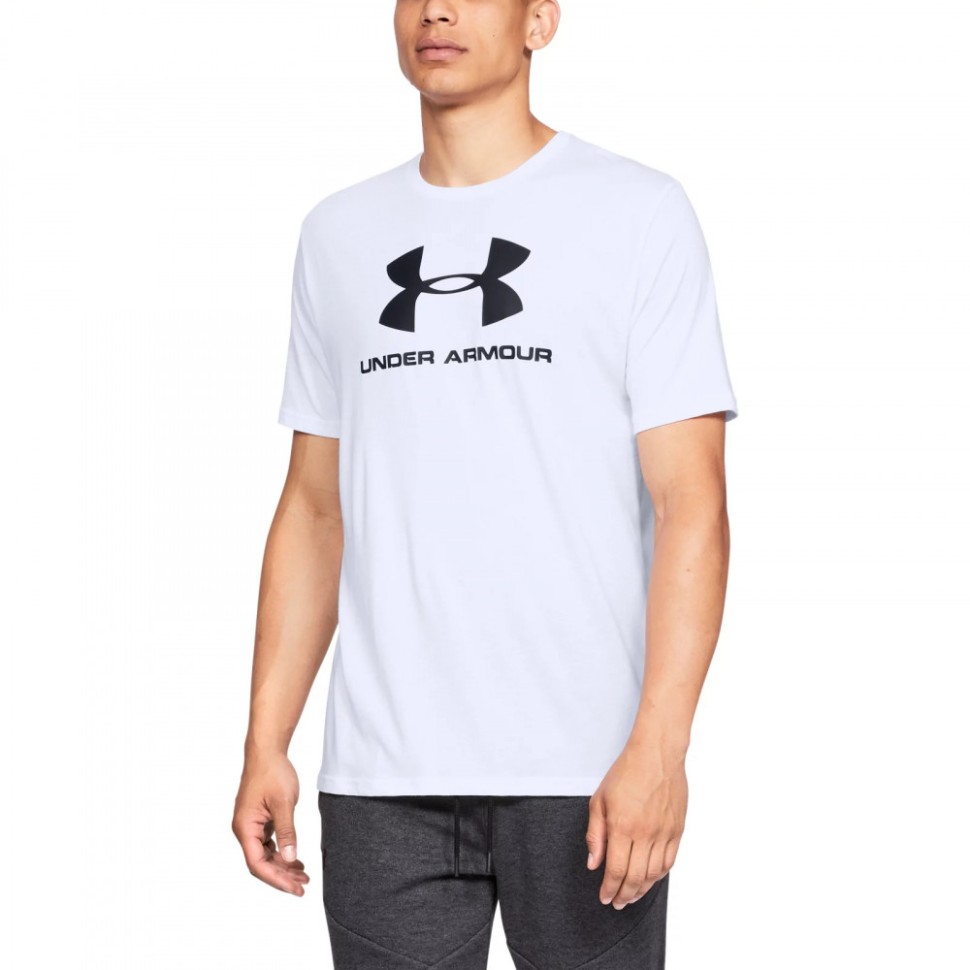 Футболка Under Armour SPORTSTYLE LOGO SS 1329590-100 в Екатеринбурге  в Екатеринбурге 
