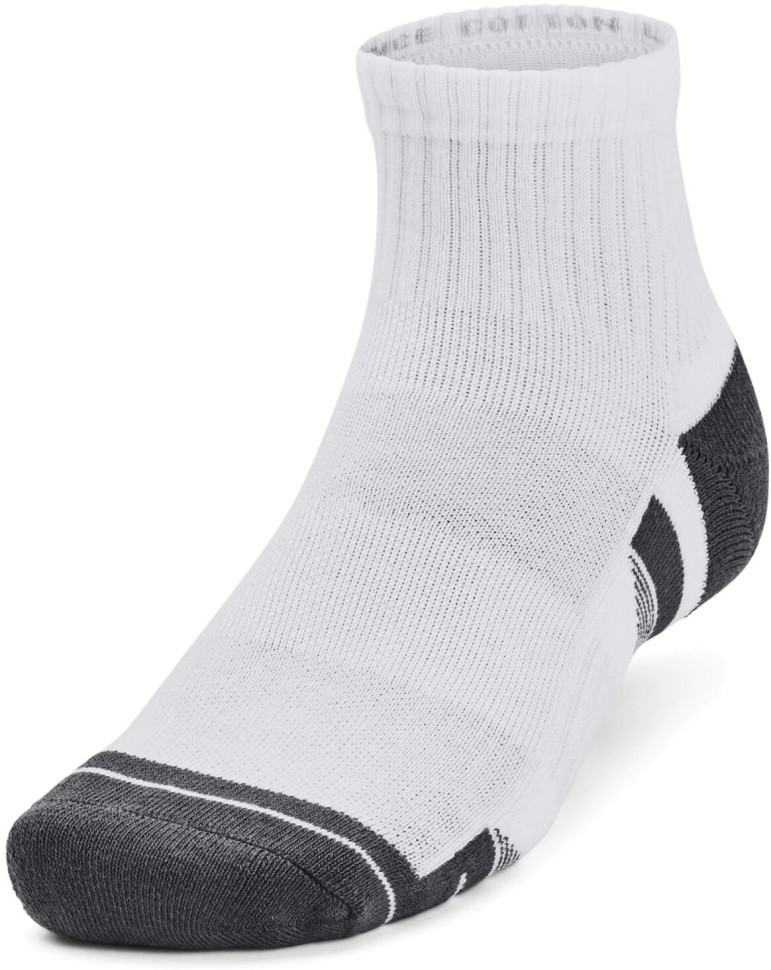 Носки Under Armour (3 пары) UA Performance Cotton 3p Qtr 1379528-100 в Екатеринбурге  в Екатеринбурге 