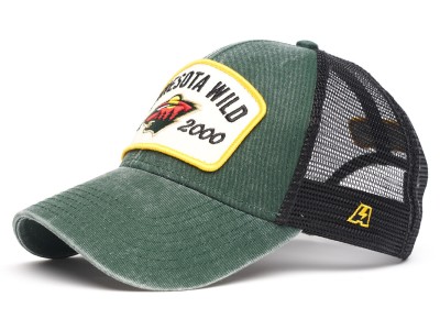 Бейсболка ATRIBUTIKA &amp; CLUB Minnesota Wild, зелен.-сер. 31143