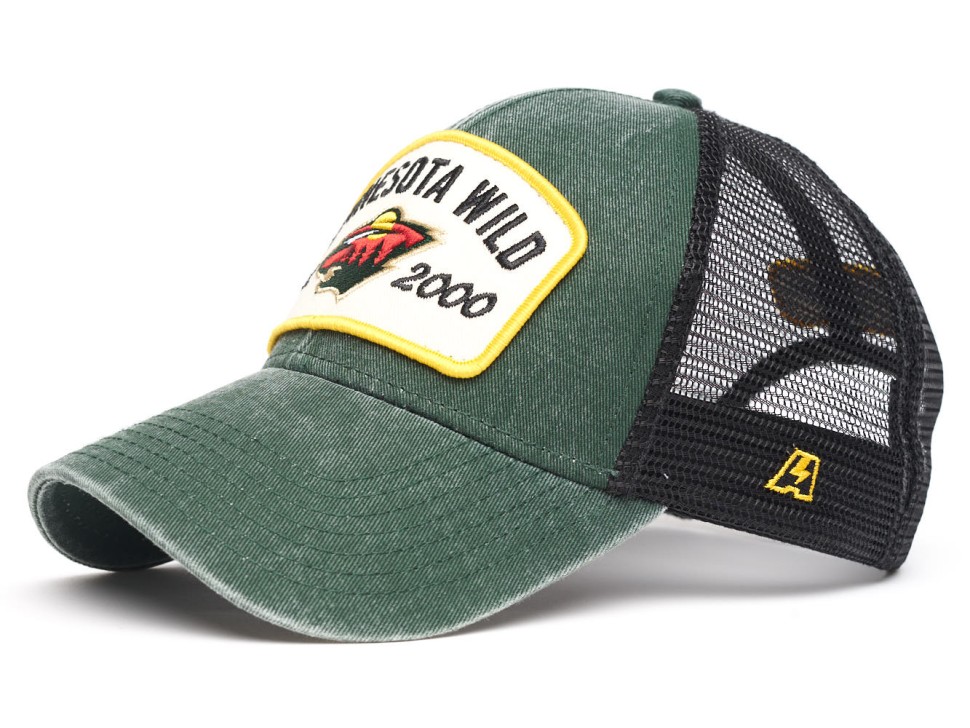 Бейсболка ATRIBUTIKA & CLUB Minnesota Wild, зелен.-сер. 31143 в Екатеринбурге  в Екатеринбурге 