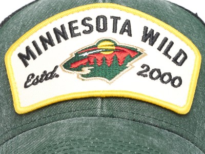 Бейсболка ATRIBUTIKA &amp; CLUB Minnesota Wild, зелен.-сер. 31143
