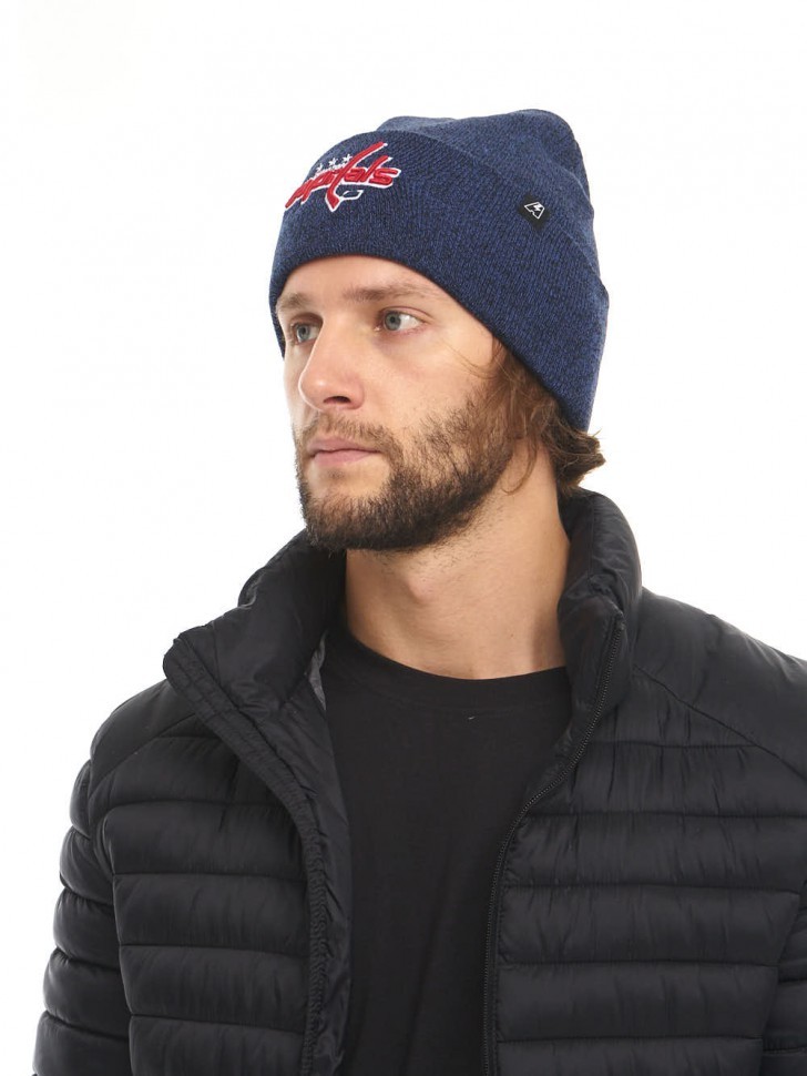 Шапка ATRIBUTIKA & CLUB Washington Capitals, син.меланж 59330 в Екатеринбурге  в Екатеринбурге 