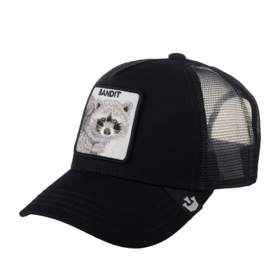Бейсболка GOORIN BROTHERS ANIMAL FARM Енот 101-0379 (черный) 91-642-09-00