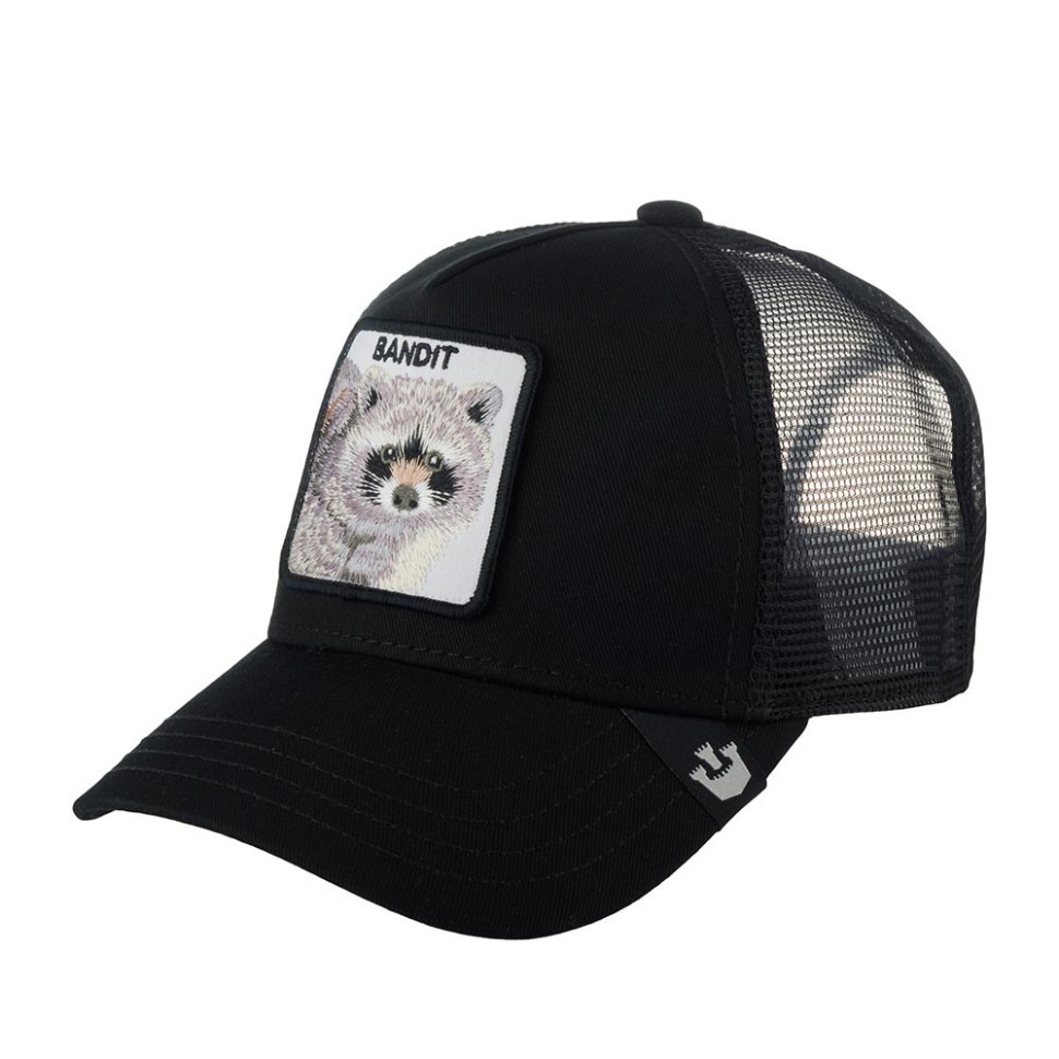 Бейсболка GOORIN BROTHERS ANIMAL FARM Енот 101-0379 (черный) 91-642-09-00 в Екатеринбурге  в Екатеринбурге 