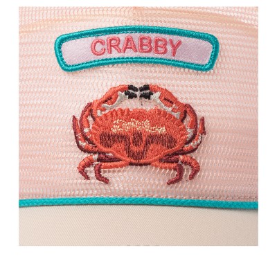 Бейсболка GOORIN BROTHERS Animal Farm 101-1909 CRABBY (светло-розовый)