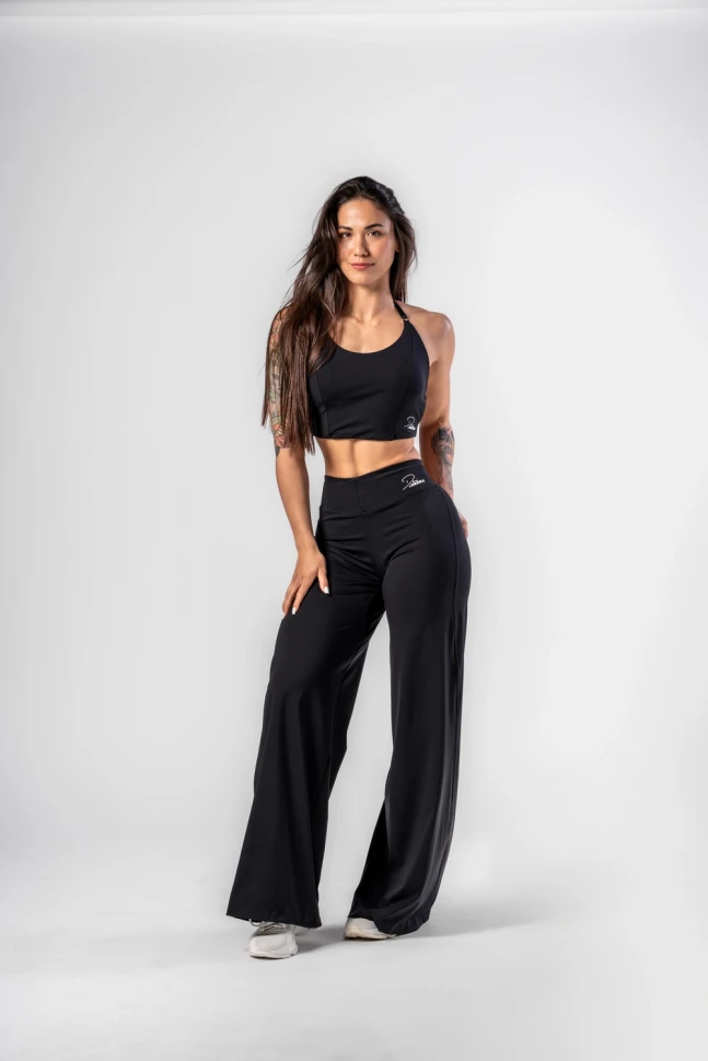 Брюки Nebbia Deni x NEBBIA High-waist Flared Pants 312 Black в Екатеринбурге  в Екатеринбурге 