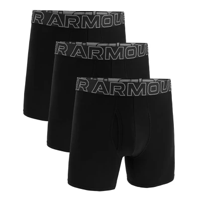 Трусы Under Armour M UA Perf Cotton 6in-BLK 1383889-001