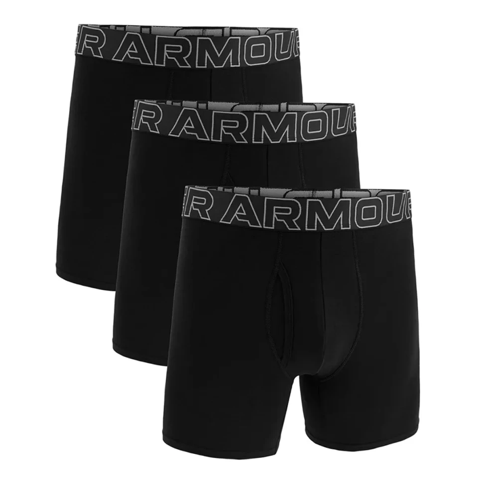 Трусы Under Armour M UA Perf Cotton 6in-BLK 1383889-001