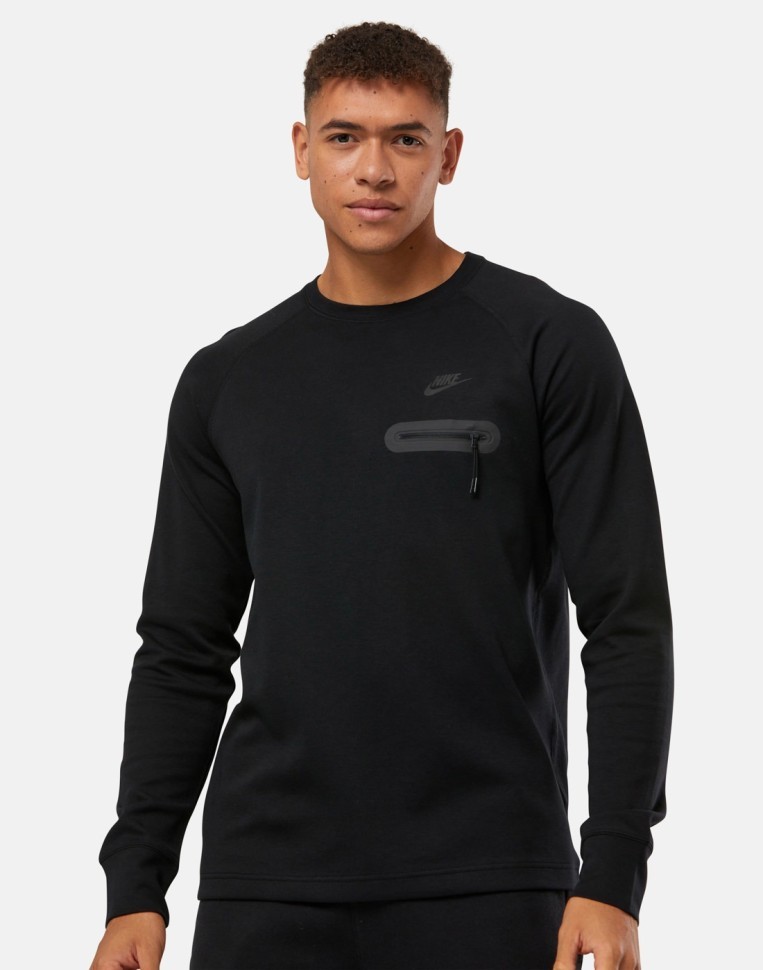 Лонгслив Nike M NK TECH LS TOP FD9880-010 в Екатеринбурге  в Екатеринбурге 