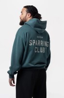 Толстовка Boxraw Sparring Club BXRW-SPCLH Бирюзовая в Екатеринбурге  в Екатеринбурге 