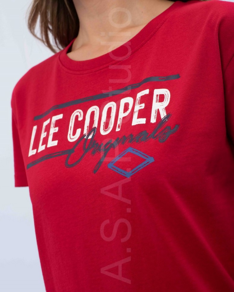 Футболка Lee Cooper MT4A120486AS2LC1/LCR в Екатеринбурге  в Екатеринбурге 