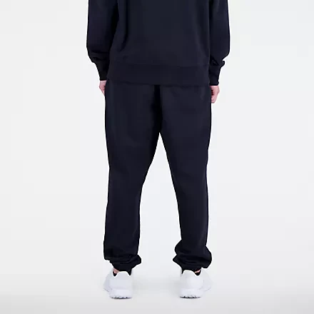Брюки New Balance Essentials Stacked Logo French Terry Sweatpant MP31539-BK в Екатеринбурге  в Екатеринбурге 