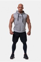 Футболка Nebbia Golden Era ragtop hoodie 197 light grey в Екатеринбурге  в Екатеринбурге 