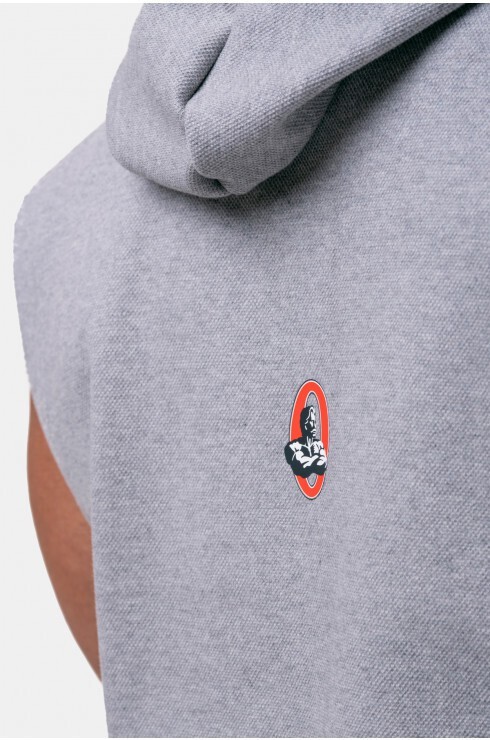 Футболка Nebbia Golden Era ragtop hoodie 197 light grey в Екатеринбурге  в Екатеринбурге 