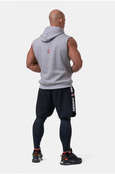 Футболка Nebbia Golden Era ragtop hoodie 197 light grey в Екатеринбурге  в Екатеринбурге 