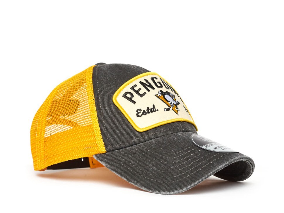 Бейсболка ATRIBUTIKA&CLUB Pittsburgh Penguins, черн.-желт. 31724 в Екатеринбурге  в Екатеринбурге 
