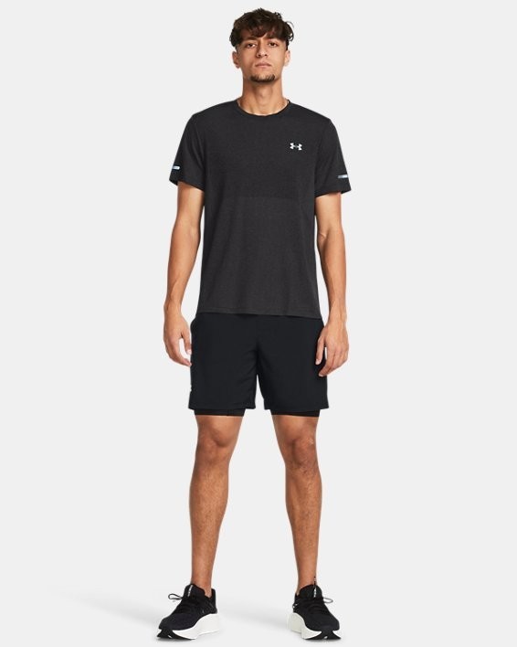 Under Armour UA LAUNCH 7 2 IN 1 SHORT 1382641 001
