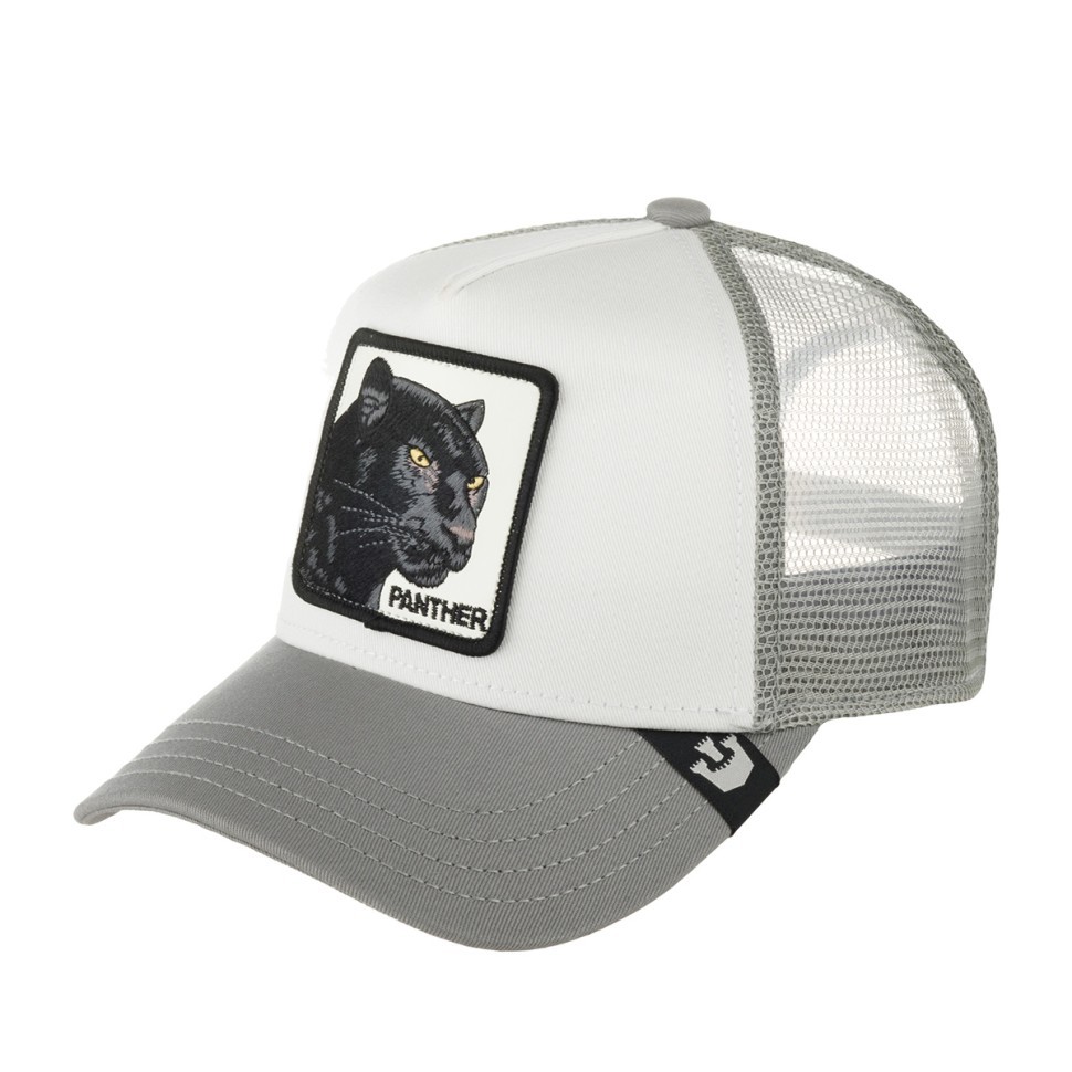Бейсболка GOORIN BROTHERS Animal Farm THE PANTHER 101-0381 (белый серый) 91-643-50-00 в Екатеринбурге  в Екатеринбурге 