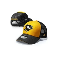 Бейсболка ATRIBUTIKA & CLUB Pittsburgh Penguins, желт.-черн. 32333 в Екатеринбурге  в Екатеринбурге 