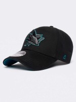 Бейсболка ATRIBUTIKA & CLUB San Jose Sharks, зелен.-черн. 32334 в Екатеринбурге  в Екатеринбурге 