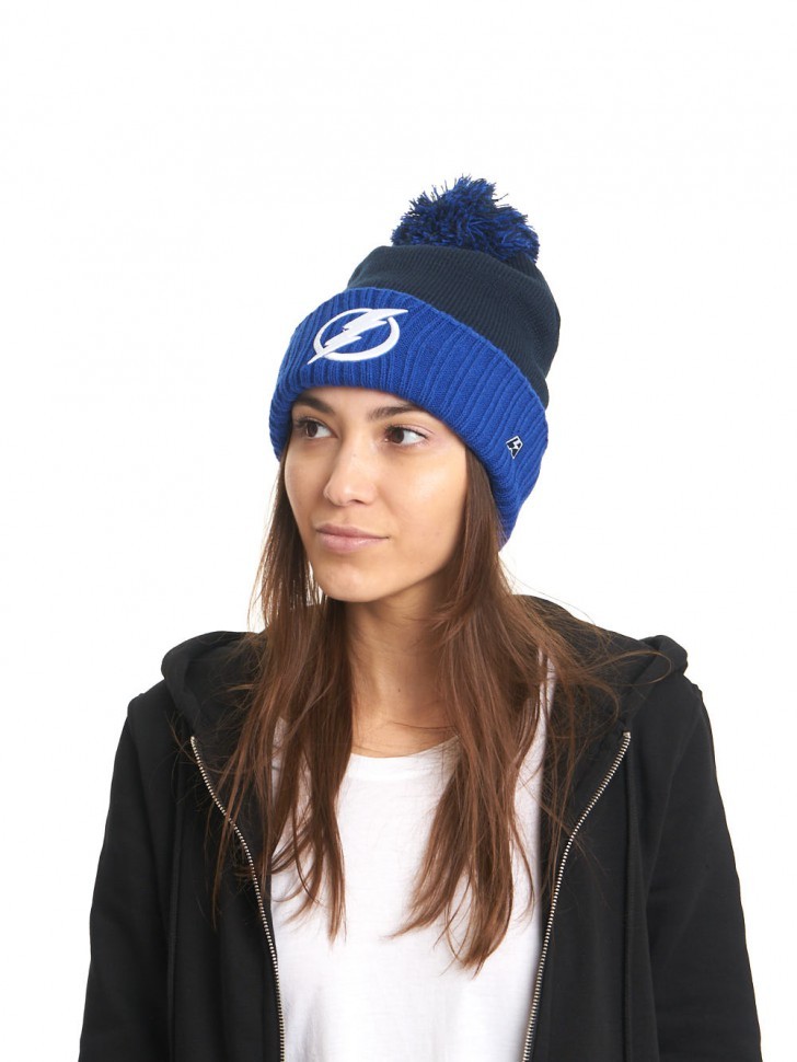 Шапка ATRIBUTIKA & CLUB Tampa Bay Lightning, син.-голуб. 59264