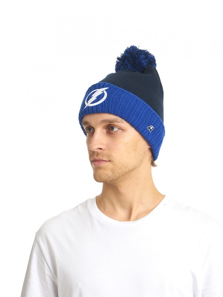 Шапка ATRIBUTIKA & CLUB Tampa Bay Lightning, син.-голуб. 59264