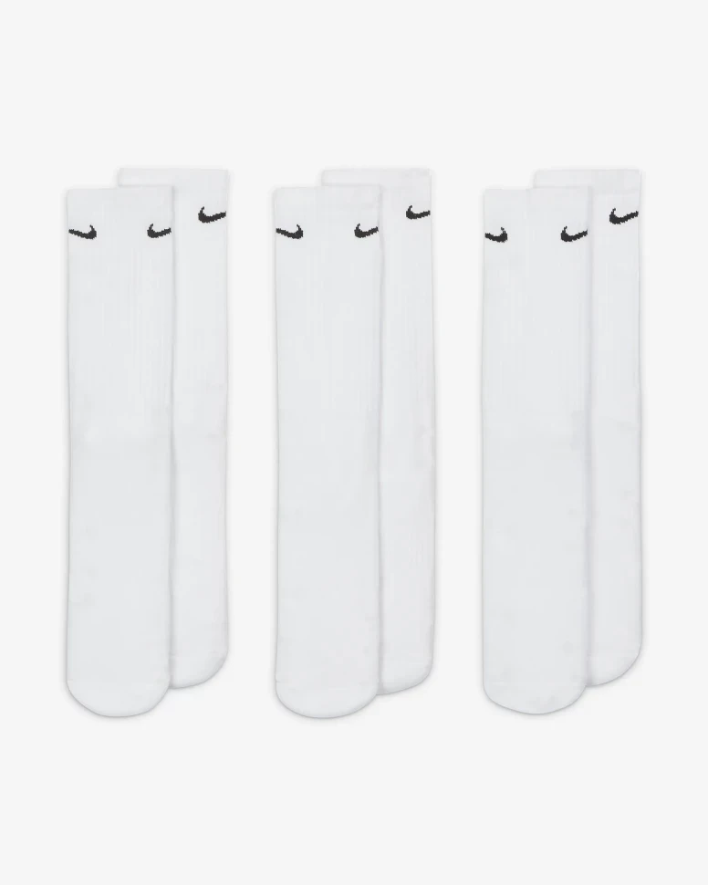 Носки Nike U Nk Everyday Csh Crw 3Pr 132 SX7664-100 в Екатеринбурге  в Екатеринбурге 