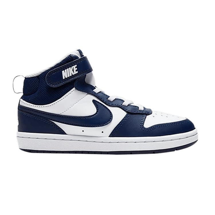Кроссовки Nike Court Borough Mid 2Velcro 'White Signal Blue' CD7783-107 в Екатеринбурге  в Екатеринбурге 