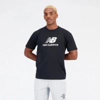Футболка New Balance Essentials Stacked Logo Cotton Jersey Short Sleeve T-shirt MT31541-BK в Екатеринбурге  в Екатеринбурге 