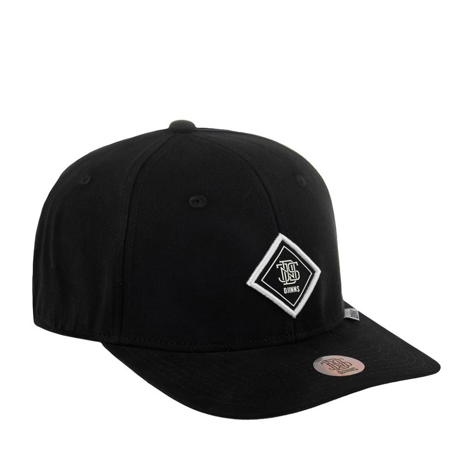 Бейсболка DJINNS 6P TrueFit 2.0 Cap Brushed Twill (черный) 50-180-09-00 в Екатеринбурге  в Екатеринбурге 