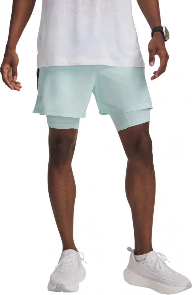 Шорты Under Armour UA LAUNCH 5'' 2-IN-1 SHORTS 1382640-703 в Екатеринбурге  в Екатеринбурге 