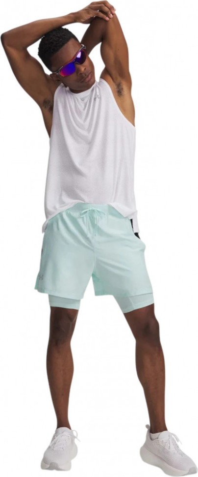 Шорты Under Armour UA LAUNCH 5'' 2-IN-1 SHORTS 1382640-703 в Екатеринбурге  в Екатеринбурге 
