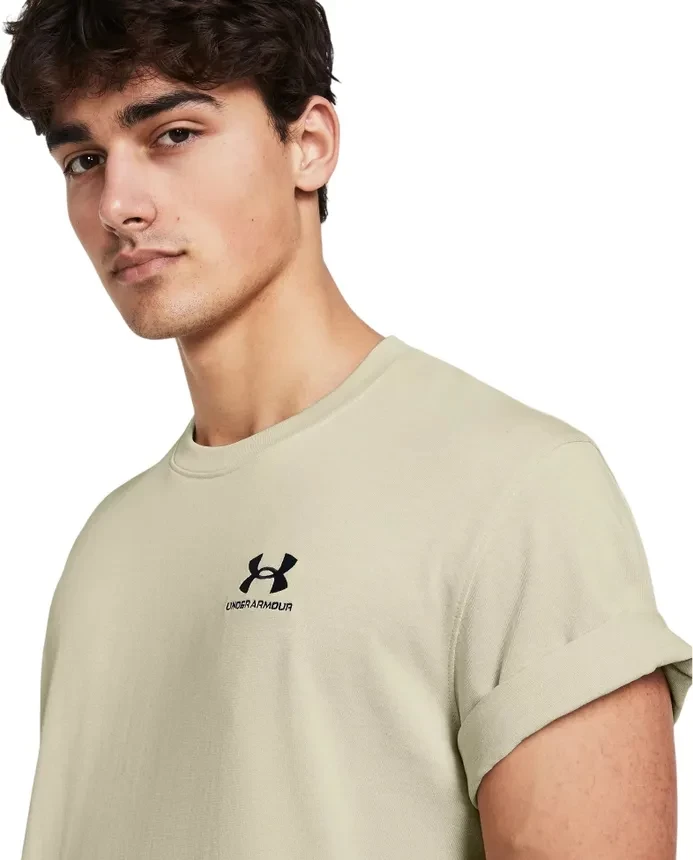 Футболка Under Armour UA M LOGO EMB HEAVYWEIGHT SS 1373997-273 в Екатеринбурге  в Екатеринбурге 