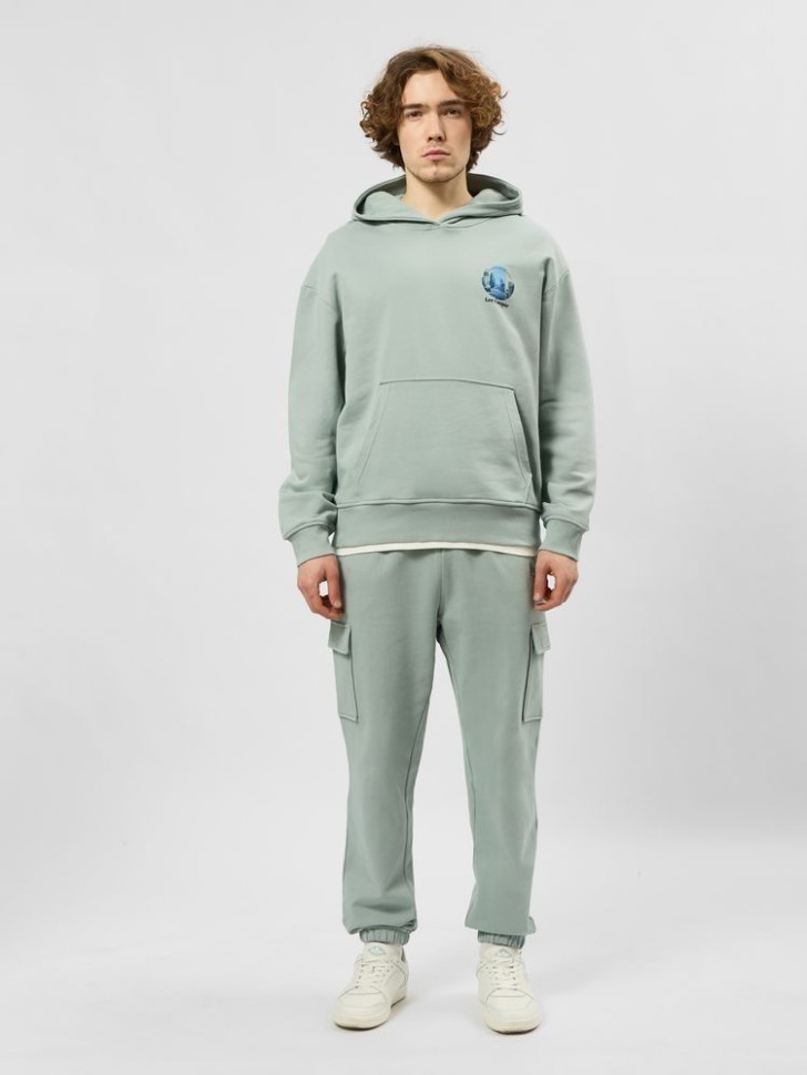 Брюки спортивные Lee Cooper LC-SWPC-033MSS/GRN в Екатеринбурге  в Екатеринбурге 