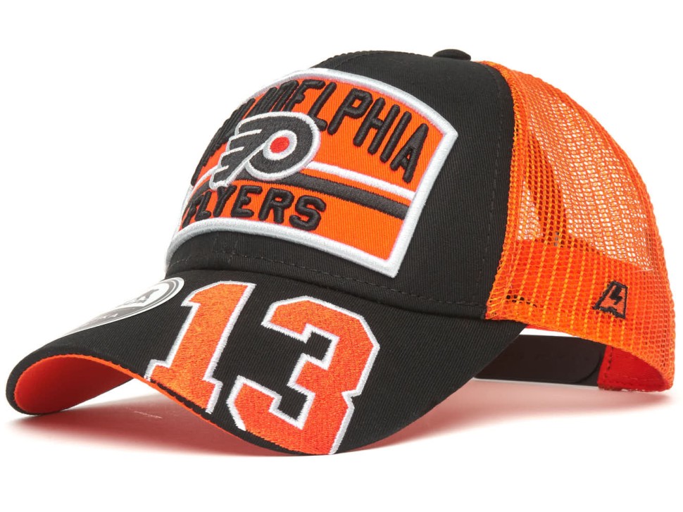 Бейсболка ATRIBUTIKA & CLUB Philadelphia Flyers, оранж.-черн. 32338 в Екатеринбурге  в Екатеринбурге 