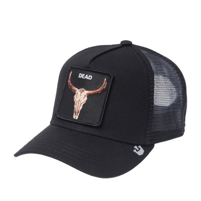 Бейсболка GOORIN BROTHERS ANIMAL FARM Dead Skull 101-1664 (черный) 91-888-09-00