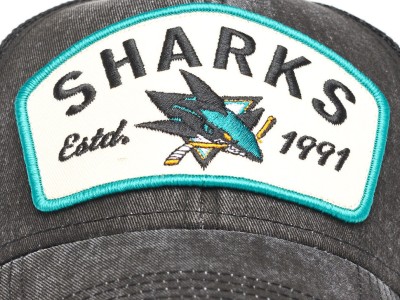 Бейсболка ATRIBUTIKA &amp; CLUB San Jose Sharks, сер. 31113