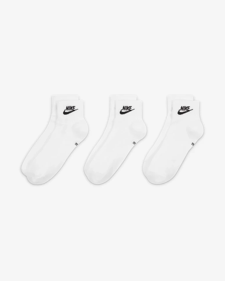 Носки Nike U Nk Nsw Everyday Essential Ankle 3Pr -144, 3 пары DX5074-101 в Екатеринбурге  в Екатеринбурге 