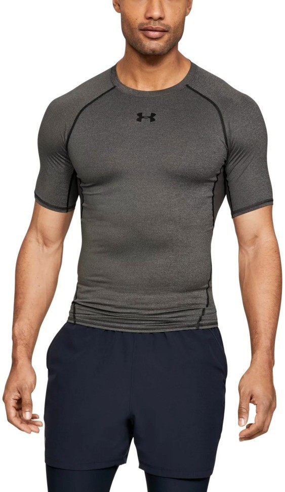 Футболка Under Armour компрессионная UA HG ARMOUR SS 1257468-090 в Екатеринбурге  в Екатеринбурге 